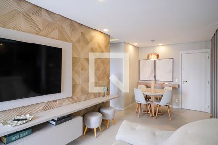 Sala de apartamento para alugar com 2 quartos, 69m² em Cerâmica, São Caetano do Sul
