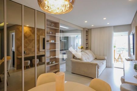 Sala de apartamento para alugar com 2 quartos, 69m² em Cerâmica, São Caetano do Sul