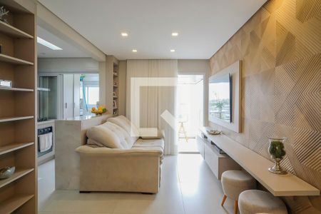 Sala de apartamento para alugar com 2 quartos, 69m² em Cerâmica, São Caetano do Sul