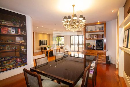 Sala de Jantar de apartamento à venda com 4 quartos, 216m² em Brooklin, São Paulo