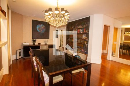 Sala de Jantar de apartamento à venda com 4 quartos, 216m² em Brooklin, São Paulo
