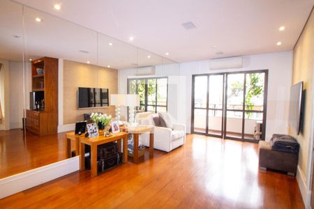 Sala de apartamento à venda com 4 quartos, 216m² em Brooklin, São Paulo