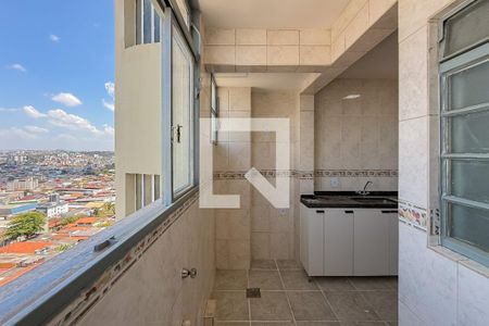 Área de Serviço de apartamento à venda com 3 quartos, 75m² em Padre Eustáquio, Belo Horizonte
