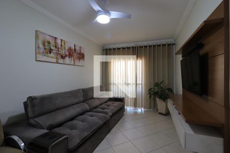 Sala de Estar de apartamento à venda com 3 quartos, 90m² em Parque Industriario, Santo André