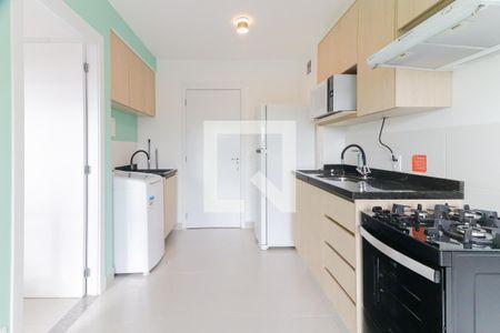 Sala/Cozinha de apartamento para alugar com 1 quarto, 27m² em Vila Butantã, São Paulo
