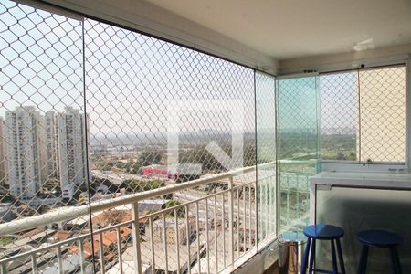 Varanda da Sala de apartamento à venda com 2 quartos, 71m² em Vila Antonieta, Guarulhos