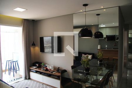 Sala de apartamento à venda com 2 quartos, 71m² em Vila Antonieta, Guarulhos
