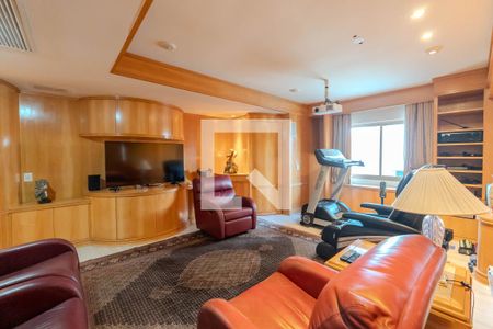 Sala de TV de apartamento à venda com 3 quartos, 275m² em Bela Vista, São Paulo