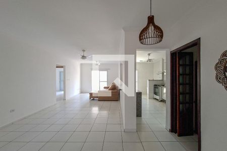 Sala de apartamento para alugar com 3 quartos, 135m² em Aviação, Praia Grande