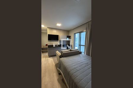 Sala de apartamento à venda com 1 quarto, 25m² em Indianópolis, São Paulo
