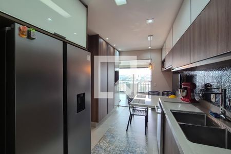 Cozinha de apartamento à venda com 3 quartos, 180m² em Nova Petrópolis, São Bernardo do Campo