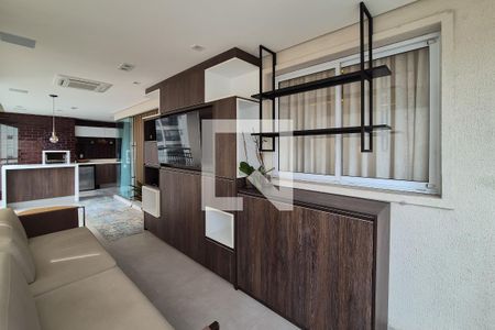 Varanda gourmet de apartamento à venda com 3 quartos, 180m² em Nova Petrópolis, São Bernardo do Campo