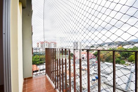 Varanda da Sala de apartamento à venda com 1 quarto, 50m² em Méier, Rio de Janeiro