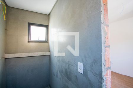Banheiro da Suíte 1 de casa à venda com 3 quartos, 126m² em Vila Pires, Santo André