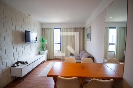 Sala de apartamento para alugar com 1 quarto, 37m² em Parque Campolim, Votorantim