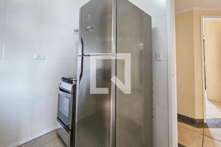 cozinha de apartamento para alugar com 3 quartos, 85m² em Loteamento João Batista Julião, Guarujá