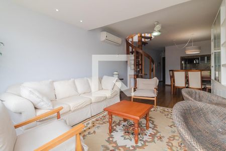 Sala de apartamento à venda com 3 quartos, 180m² em Vila Assunção, Porto Alegre