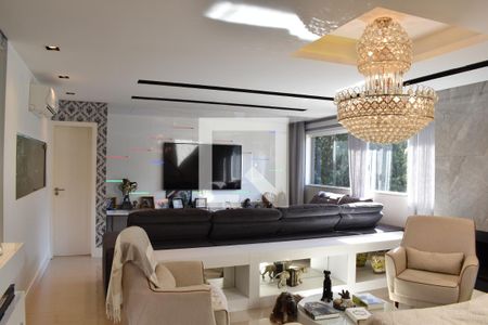 Sala de Estar de casa de condomínio para alugar com 4 quartos, 319m² em Santa Cândida, Curitiba