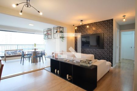 Sala de apartamento à venda com 3 quartos, 110m² em Parque São Jorge, São Paulo