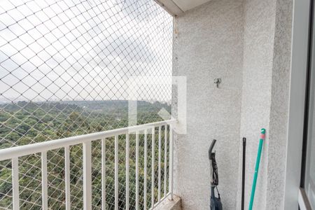 Varanda da sala de apartamento para alugar com 2 quartos, 48m² em Campanário, Diadema