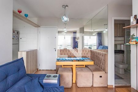 Sala de apartamento para alugar com 2 quartos, 48m² em Campanário, Diadema