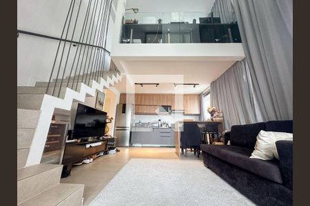 Sala de apartamento à venda com 1 quarto, 72m² em Jardins, São Paulo