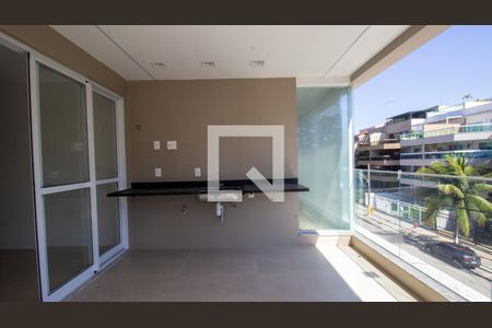 Varanda de apartamento à venda com 2 quartos, 91m² em Recreio dos Bandeirantes, Rio de Janeiro