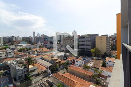 Varanda de kitnet/studio para alugar com 1 quarto, 28m² em Vila Madalena, São Paulo