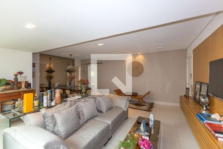 Sala  de apartamento para alugar com 3 quartos, 148m² em Vila da Serra, Nova Lima