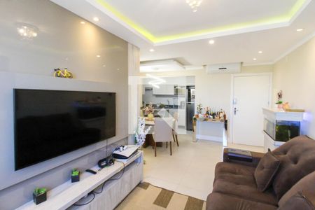 Sala de apartamento para alugar com 3 quartos, 78m² em Marechal Rondon, Canoas