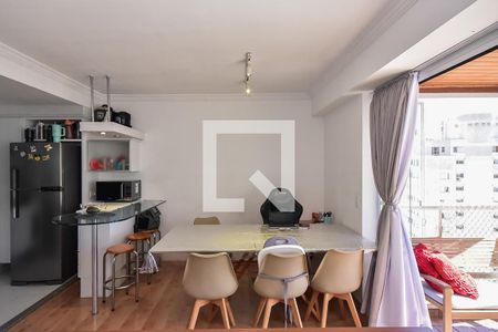 Sala de Jantar de apartamento à venda com 2 quartos, 96m² em Jardim Londrina, São Paulo