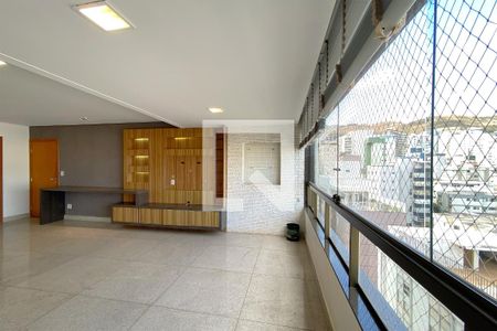 Varanda de apartamento à venda com 4 quartos, 150m² em Cruzeiro, Belo Horizonte