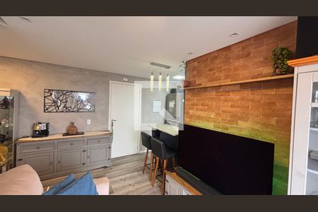 Sala de apartamento à venda com 2 quartos, 54m² em Vila Eldizia, Santo André