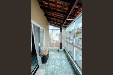 Varanda da Sala de casa à venda com 5 quartos, 210m² em Vila Invernada, São Paulo