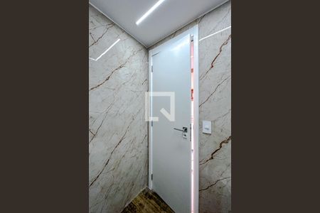 Banheiro de kitnet/studio para alugar com 1 quarto, 24m² em Alto da Mooca, São Paulo