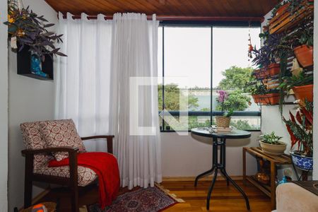 Varanda da Sala de apartamento para alugar com 2 quartos, 63m² em Super Quadra Morumbi, São Paulo