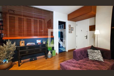 Sala de apartamento à venda com 1 quarto, 62m² em Barra da Tijuca, Rio de Janeiro