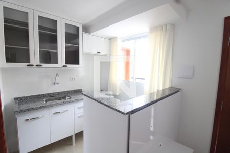 Sala/Cozinha  de apartamento para alugar com 1 quarto, 23m² em Vila Nivi, São Paulo