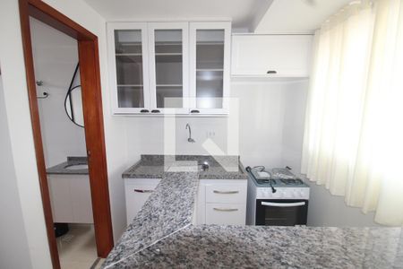Sala/Cozinha de apartamento para alugar com 1 quarto, 23m² em Vila Nivi, São Paulo