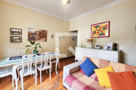 Sala de apartamento à venda com 3 quartos, 93m² em Laranjeiras, Rio de Janeiro