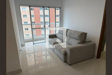 Sala de apartamento para alugar com 3 quartos, 100m² em Boqueirão, Santos