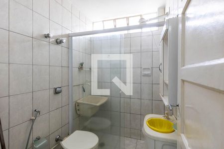 Banheiro Social de apartamento para alugar com 1 quarto, 54m² em Higienópolis, São Paulo