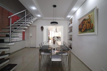 Sala de jantar de casa à venda com 4 quartos, 308m² em Vila Santa Teresa, Santo André
