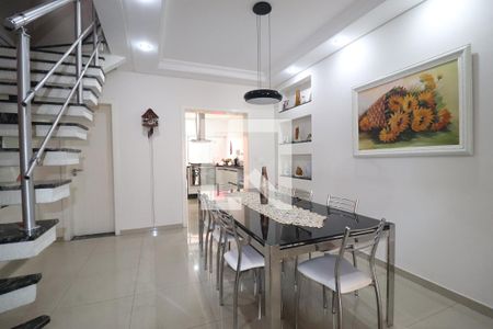 Sala de jantar de casa à venda com 4 quartos, 308m² em Vila Santa Teresa, Santo André