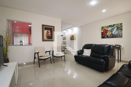 Sala de casa à venda com 4 quartos, 308m² em Vila Santa Teresa, Santo André