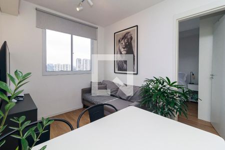 Sala de apartamento à venda com 2 quartos, 34m² em Santo Amaro, São Paulo