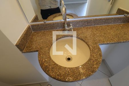 Lavabo de apartamento à venda com 3 quartos, 117m² em Vila Bastos, Santo André