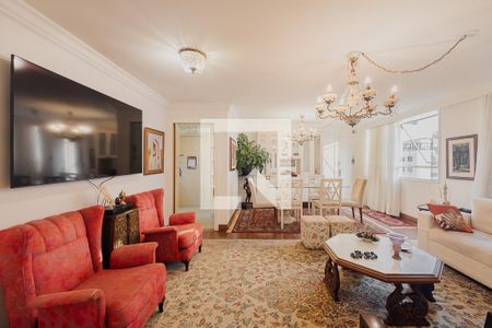 Sala de apartamento à venda com 3 quartos, 118m² em Jardim Paulista, São Paulo