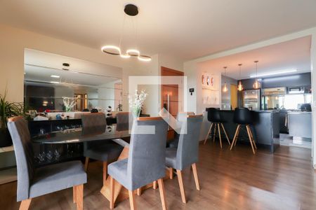 Sala de Jantar de apartamento à venda com 3 quartos, 125m² em Brooklin, São Paulo