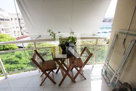 Varanda da Sala de apartamento à venda com 3 quartos, 73m² em Freguesia (jacarepaguá), Rio de Janeiro